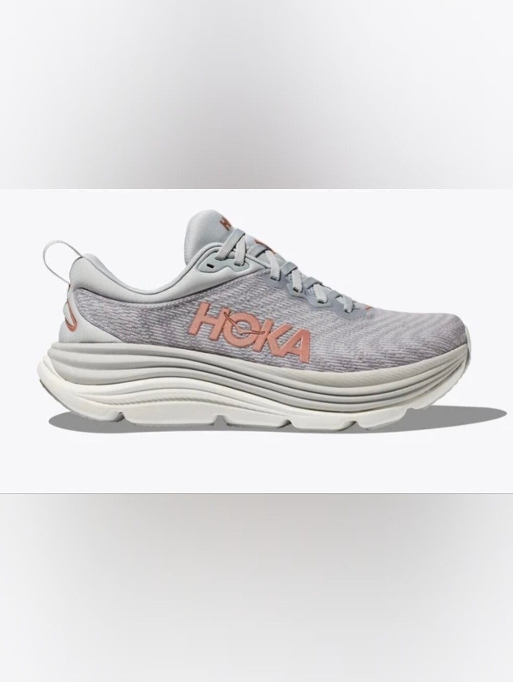 HOKA Gaviota 5 Women's Harbor Mist/Rose Gold Size 7.5D